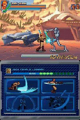 Star Wars - Episode III - Sith no Fukushuu (Japan) screen shot game playing